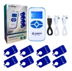massageador fisioterapia multifuncional pulso eletrico on-em01
