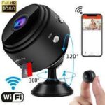 mini camera wifi recarregavel csuporte magnetico minimen cam-101