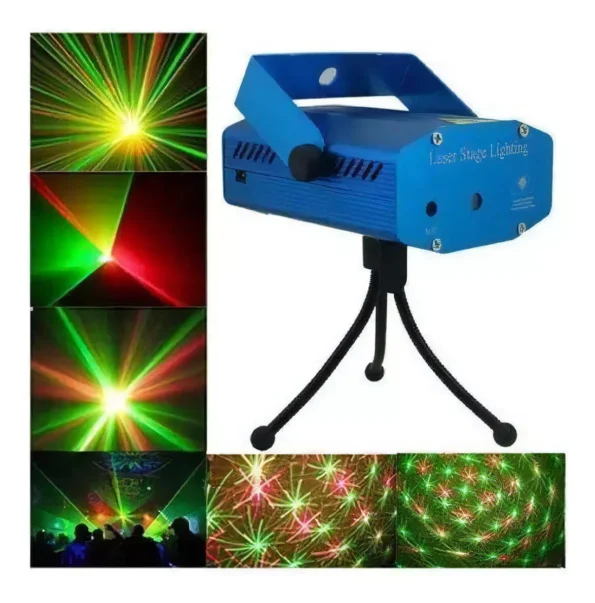 mini laser projetor iluminação 4 modelos lk-173a luatek2