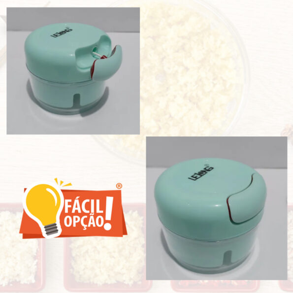 mini processador picador de comida le-789 lelong 170ml-verde