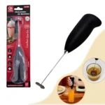 mixer misturador de bebida metal sq-4264 21cm a pilha