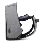 mochila anti furto para notebook saída cabo aux usb 1