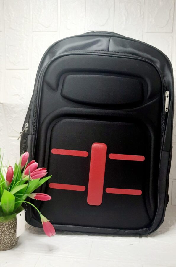 mochila notebook impermeavel18id-3827m saida usb e fone key- preto com vermel