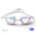 oculos de natação espelhado adulto elp10011 15×4,5x04cm sun-branco2