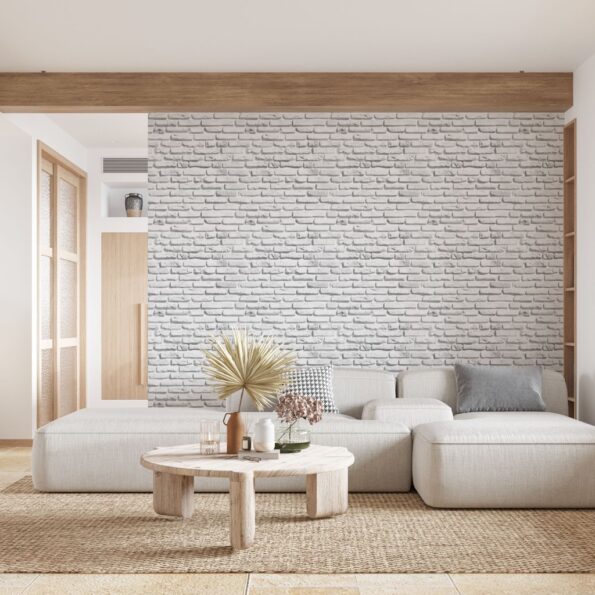 papel de parede 45cmx5m decorativo interponte pvc hd68134- tijolinho cinza3