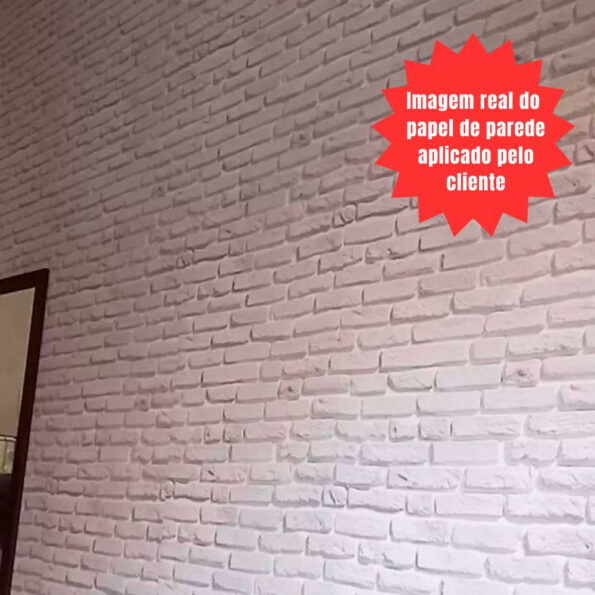 papel de parede 45cmx5m decorativo interponte pvc hd68134- tijolinho cinza9