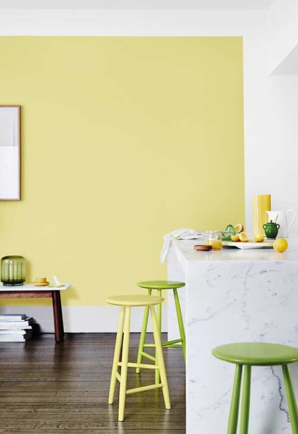 papel de parede 45cmx5m decorativo interponte pvc hd69990 amarelo pastel