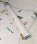 papel de parede luatek llz-qz07-5 45cmx5m 2