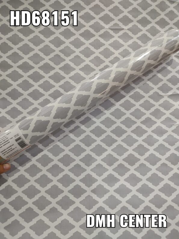papel em pvc de parede decorativo interponte pvc hd68151-a 0,45cmx5m
