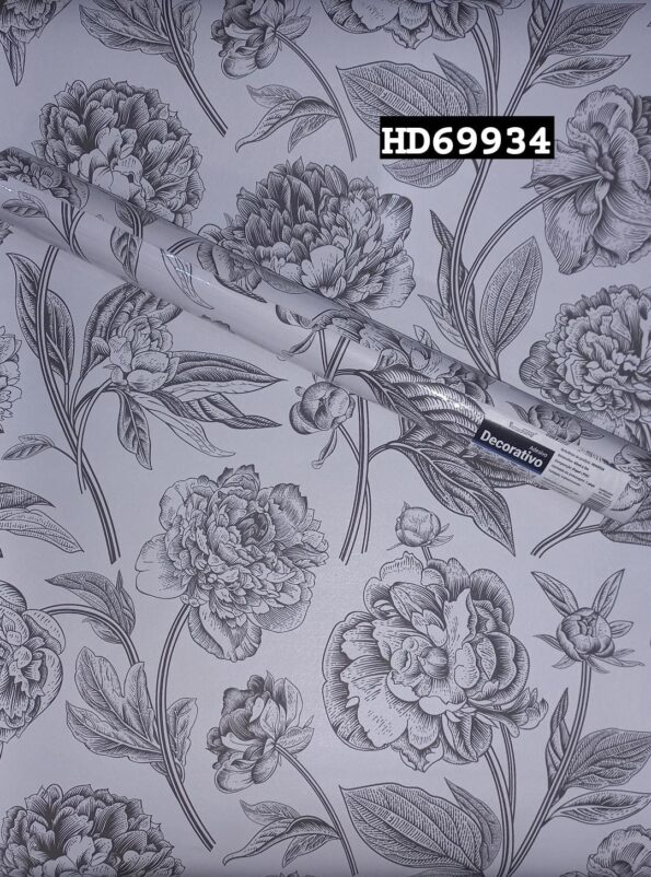 papel em pvc de parede decorativo interponte pvc hd69934 0,45cmx5m