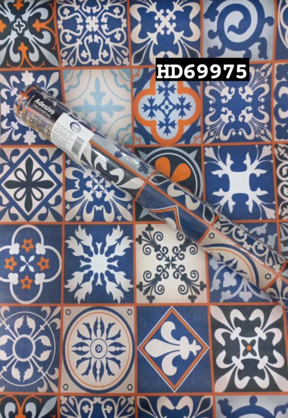 papel em pvc de parede decorativo interponte pvc hd69975 0,45cmx5m