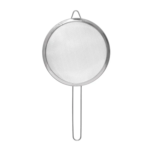 peneira crivo com cabo 16cm metal sq-3700