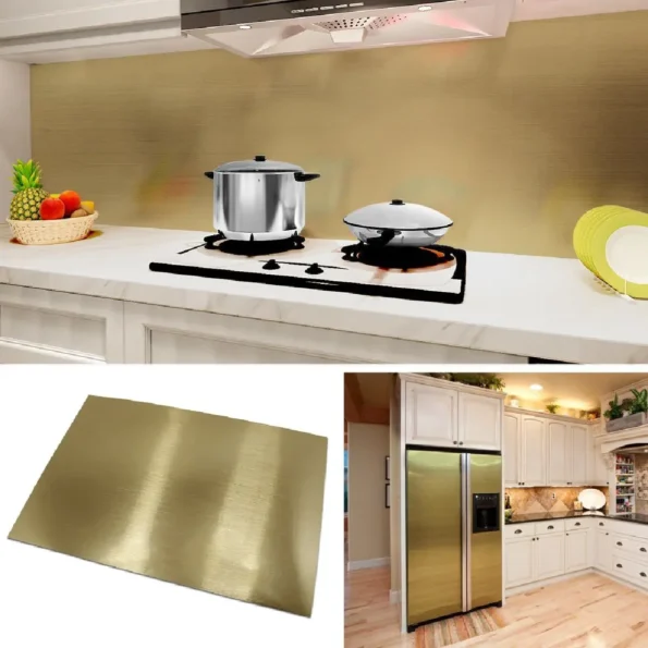 placa decorativa dourada 60x30cm autoadesivo hd832413