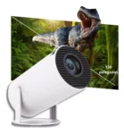 projetor data show led hy300 wifi 6 4k 1080p ultra hd android 11 8000 lumens