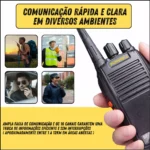 radio comunicador ht walk talk dual band uh bom-5701 bomvink
