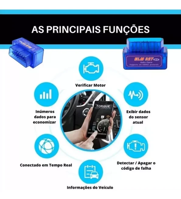 scanner automotivo bluetooth android elm3276
