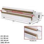 seladora para embalagens plasticas m30 sela e corta bivolt
