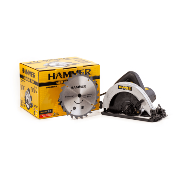serra circular para madeira 1100w gysc1100g hammer