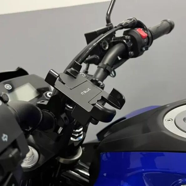 suporte de celular para moto com carregador usb 2.1 le-019