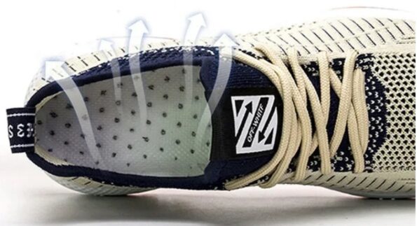tenis calçado de corrida n40 antiderrapante masculino bege3