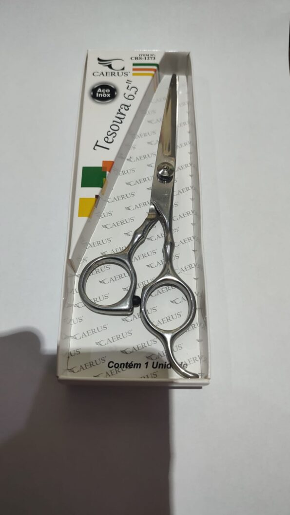 tesoura corte reto laser profissional 6.5 aço inox crs-1273 (1)