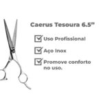 tesoura corte reto laser profissional 6.5 aço inox crs-1273 (1)