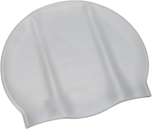 touca de natação silicone sun way elp0521 profissional-cinza1