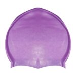 touca de natação silicone sun way elp0521 profissional-roxo