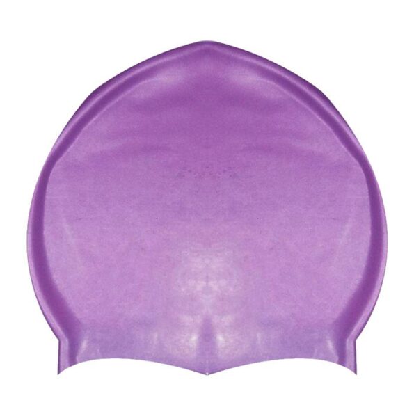 touca de natação silicone sun way elp0521 profissional-roxo