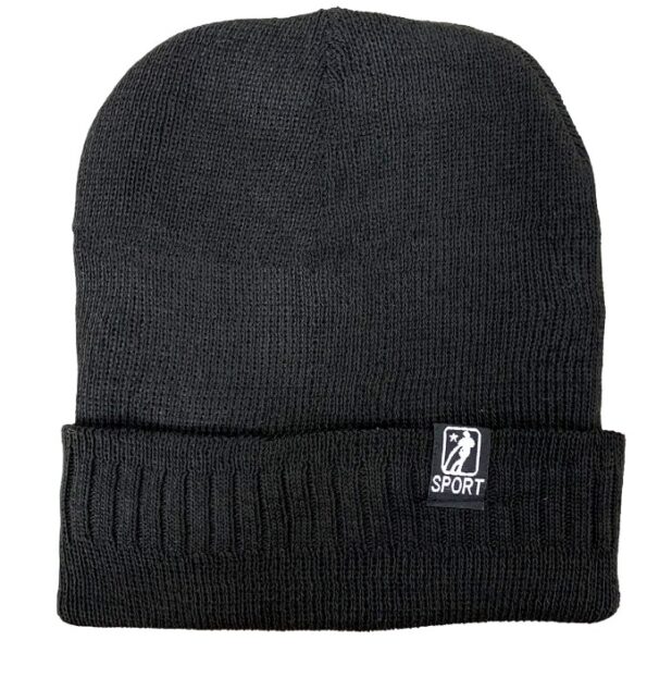touca sport gorro flanelada 21x24cm poliester hl89210