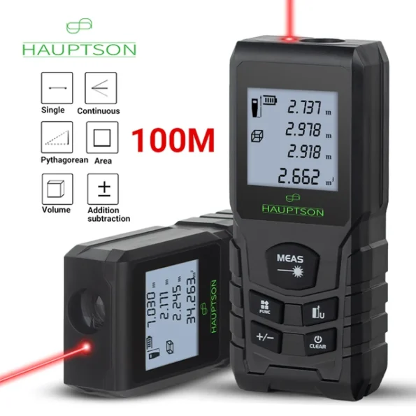 trena a laser 100m hauptson oz045 ldm-b70m