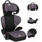 venda e locação e aluguel cadeirinha carro infantil 2 em 1 15kg a 36kg-cinza