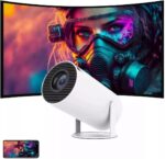 venda locação aluguel projetor data show led hy300 wifi 6 4k 1080p android 11 (1)