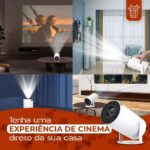 venda locação aluguel projetor data show led hy300 wifi 6 4k 1080p android 11 (1)