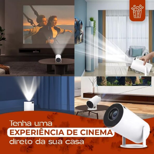 venda locação aluguel projetor data show led hy300 wifi 6 4k 1080p android 11 (2)