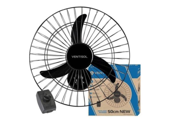 ventilador 50ccm osc parede 538 pr 127v ventisol 2609193