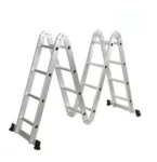 Escada Articulada 4×4 de Alumínio Multifuncional 16 Degraus e Altura 1