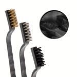 Escova De Aço C Cabo 3 Peças Multiuso Limpeza (1)