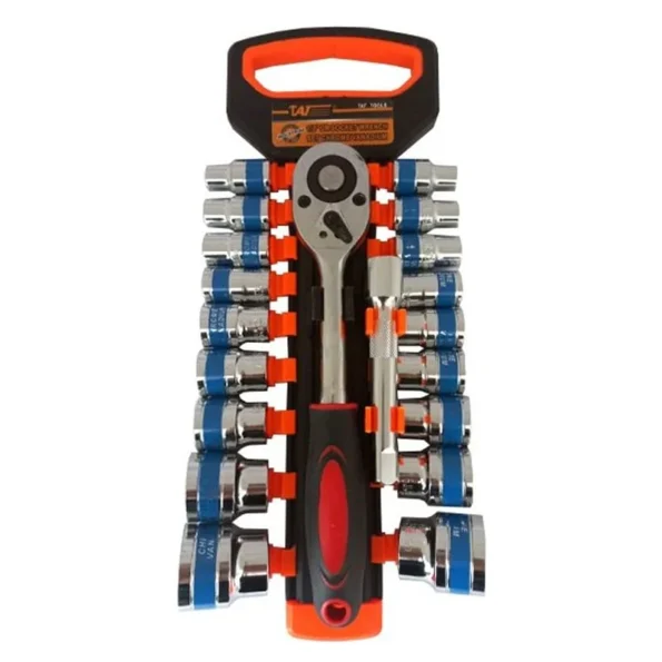 Jogo de chaves de soquete 12¨DR cromo vanádio 1