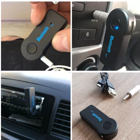 Receptor Bluetooth mãos-livres auxiliar para vários dispositivos 1