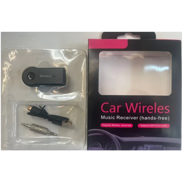 Receptor Bluetooth mãos-livres auxiliar para vários dispositivos 2