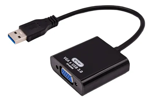 cabo adaptador conversor usb 3.0 p vga tv monitor multitela