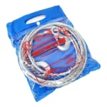 cabo de aço para reboque 4mt x 8mm 3000 kilos com 2 ganchos 3