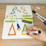 conjunto de jogos de linhas e traços – crianças – desenho 1