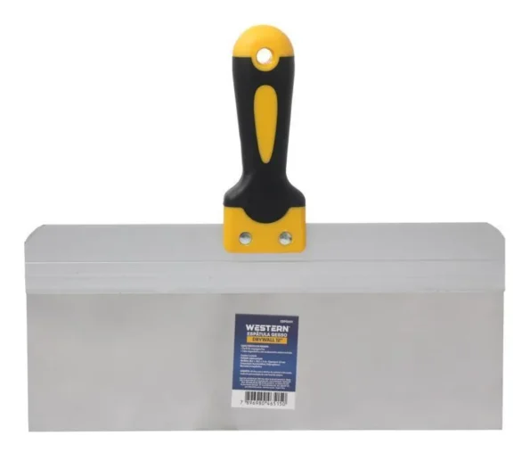 espátula aplicação de gesso em drywall 12 western espg001