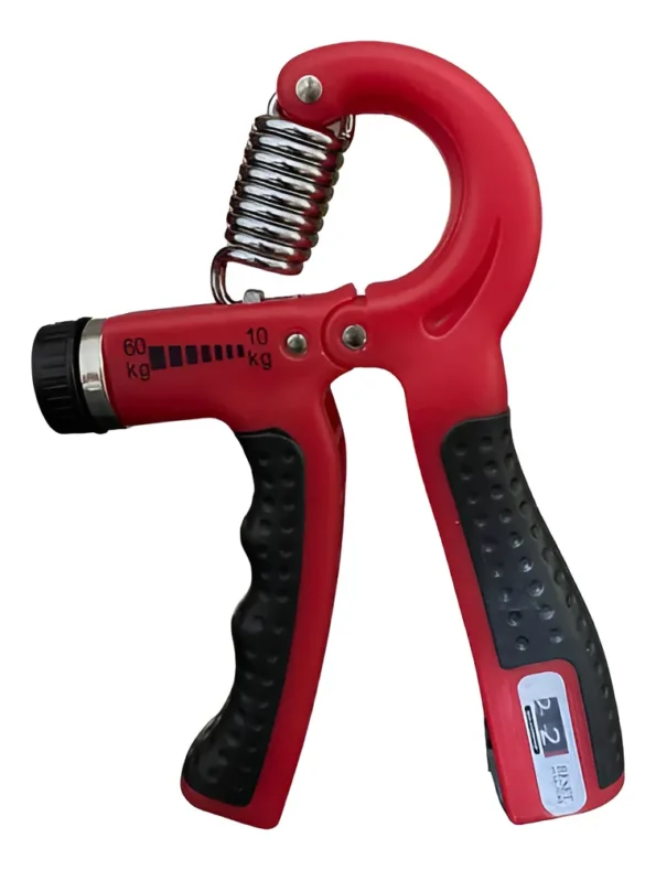 hand grip para antebraço ajustavel c contador 10kg – 60kg cor vermelho
