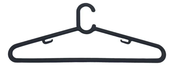 kit c6 pcs cabide de roupas clássico grande em pp adulto su-1264. (3)