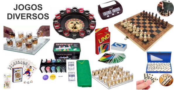 kit jogos diversão para toda a familia jg8 elj0209