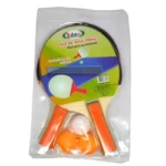 kit ping pong tênis mesa com 2 raquetes e 3 bolinhas – idea-pro 1