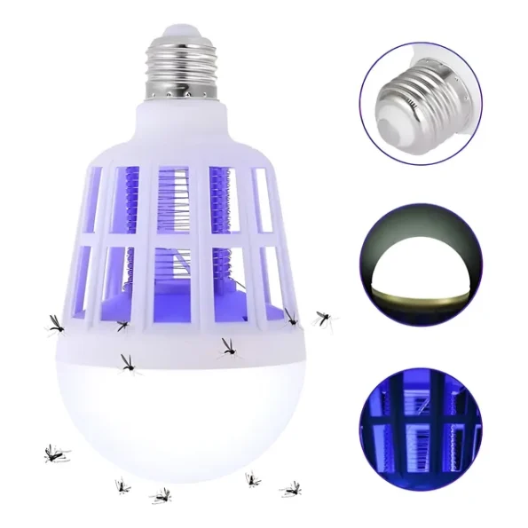 lâmpada mata mosquito luz noturna repelente led 110v CRS-2218